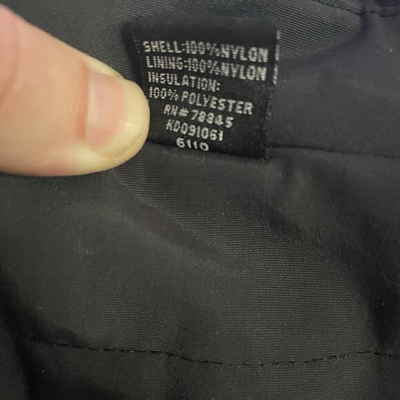 NWT Blauer 6110 B.Dry B.Warm FD Lightweight Nylon Bomber Jacket Men’s M - Black - Picture 5 of 11